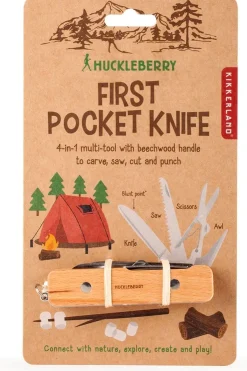 Hot Kikkerland Speelgoed Hb Pocket Knife light brown