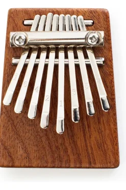 Fashion Kikkerland Speelgoed Kalimba Zilver