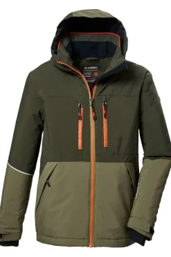 Hot Killtec Ski-Jas Ksw 388 Bys Ski Jckt Olive