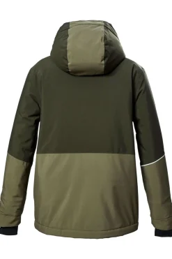 Hot Killtec Ski-Jas Ksw 388 Bys Ski Jckt Olive