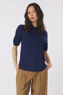 Best King Louie Hemd Carina Blouse Viscose Light Otter