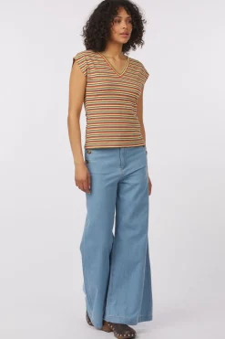 Outlet King Louie Jeans Pirla Pants Festa Light Custard Yellow