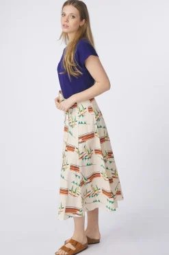 Rok Judy Midi Skirt Antibes-King Louie Outlet