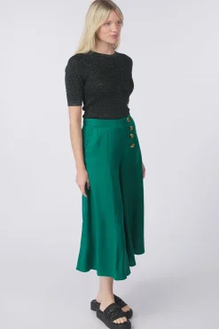 Outlet King Louie Trui Agnes Rib Top Spiro Nile Green