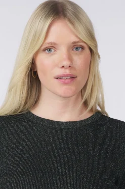 Outlet King Louie Trui Agnes Rib Top Spiro Nile Green