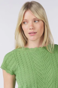 Sale King Louie Trui Audrey Top Rocky Ajour Denim Blue