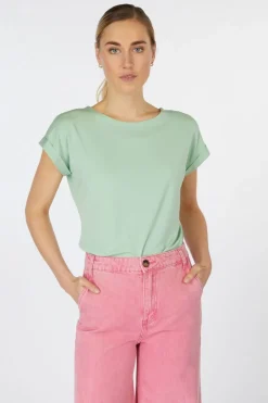 Fashion King Louie T-Shirt Aria Top Caprice Mellow Rose