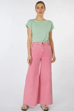 Fashion King Louie T-Shirt Aria Top Caprice Mellow Rose