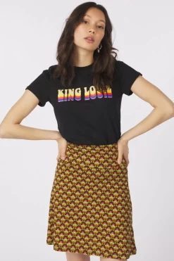 T-Shirt Logo Tee Placement Print-King Louie Hot