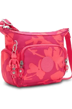 Best Kipling Handtas Gabbie Mini Coral Print