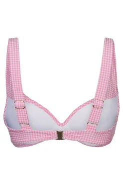 Sale Kiwi Bikini Top Ht Hada Vichy (1A4) Rose