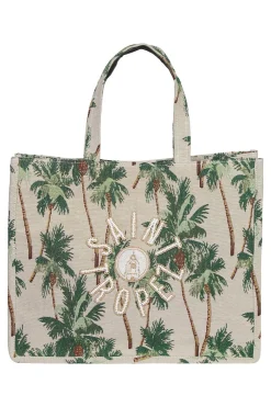 Strandtas Cabas Class Palmier St Tropez-Kiwi Sale