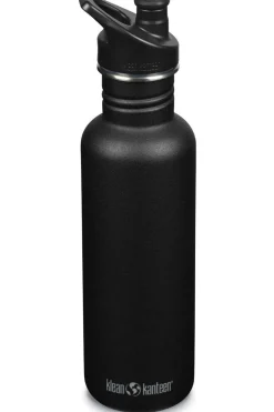 Hot Klean Kanteen Classic Single Wall 27Oz 800Ml Sport black