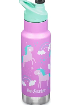 Online Klean Kanteen Drinkfles Kid Kanteen Insulated 12Oz/355Ml With Sport Cap Unicorns