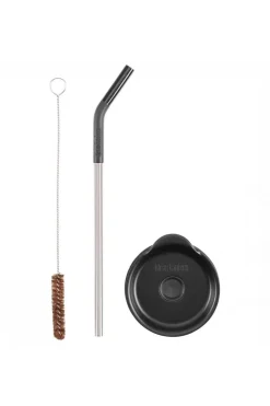 Rietje Met Lid En Reinigingsborstel Rvs-Klean Kanteen Hot