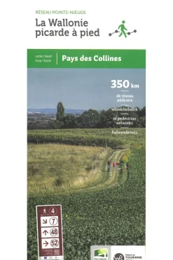 Wallonie picarde à pied NL/FR/E/D réseau points-noeuds-Knooppunt Outlet