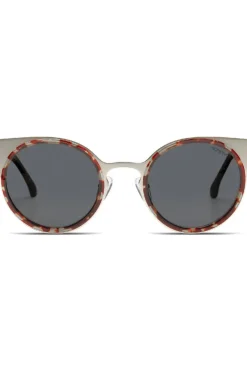 Sale Komono Zonnebril Lulu Steel White Gold/Havana