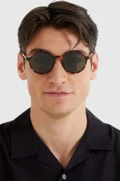 Fashion Komono Zonnebril Madison mid brown/dark green