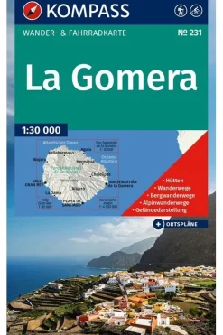 Boek La Gomera 231 Gps +Ag-KOMPASS Hot