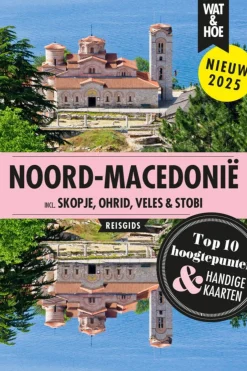 New Kosmos Boek Noord-Macedonië Wat & Hoe Reisgids 2025