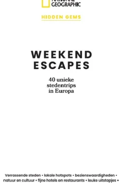 Boek Weekend Escapes - 40 Unieke Stedentrips In Europa-Kosmos Fashion