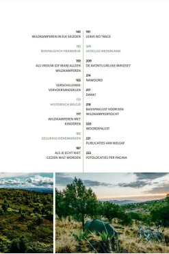 Fashion Kosmos Wildkamperen - Slapen onder de sterren in Europa 2024