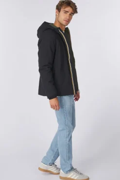 Fashion K-Way Jas Jack St Warm Double Black Pure Green Blackish