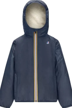 Fashion K-Way Le Vrai 3,0 Claude Orsetto Ecru-Blue Depht