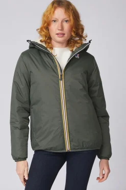 Outlet K-Way Regenjas Le Vrai 3,0 Claude Orsetto mid khaki