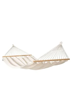 Discount La Siesta Florencia Organic Cotton Double Spreader Bar Hammock Latte