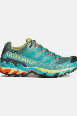 Best La Sportiva Wandelschoenen Ultra Raptor II Woman Gore-Tex Lagoon/Green Banana