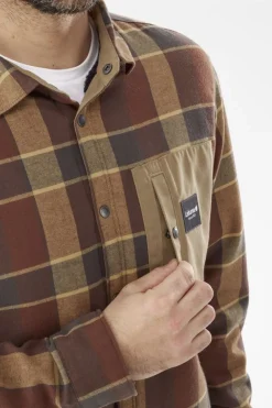 New Lafuma Hemd Arkhale Warm Ls Shirt mid brown