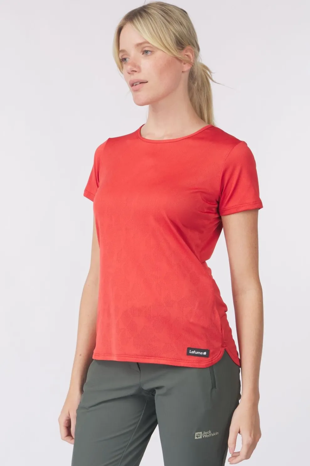 Clearance Lafuma T-Shirt Hollie Tee Terracotta