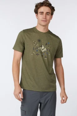 Hot Lafuma T-Shirt Shift Tee M Kale Green
