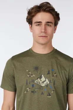 Hot Lafuma T-Shirt Shift Tee M Kale Green