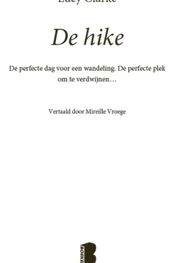 Fashion Lannoo Boek De Hike Lucy Clarke 2025