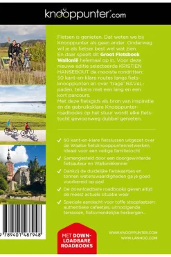 Boek Wallonië Groot Fietsboek Knooppunter-Lannoo Sale
