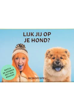 Discount Laurence King Lijk jij op je hond? memoryspel No colour / Transparent