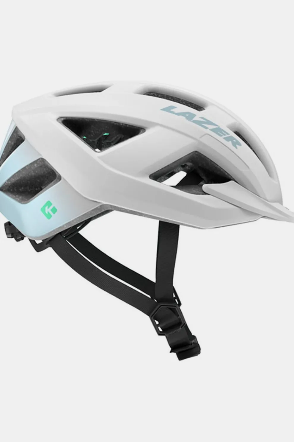 Online Lazer Fietshelm Cerro Kineticore Mat Wit Mint
