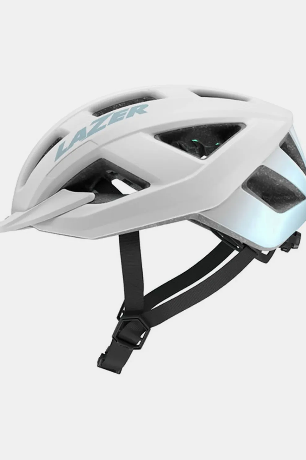 Online Lazer Fietshelm Cerro Kineticore Mat Wit Mint