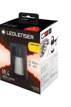 Discount Ledlenser Lantaarn ML4 Warm Light black/white