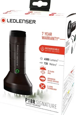 Hot Ledlenser Zaklamp P18R Signature black