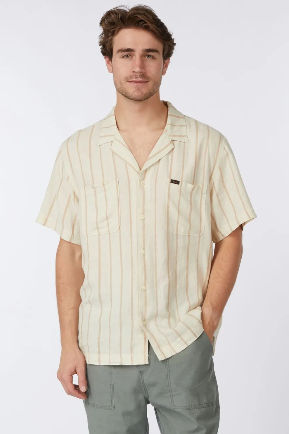 Hemd 2 Pkt Camp Soy Bean-LEE Online