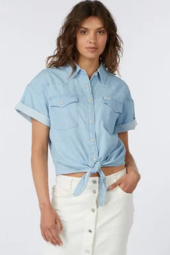 Hemd Crop Tied Western-LEE New