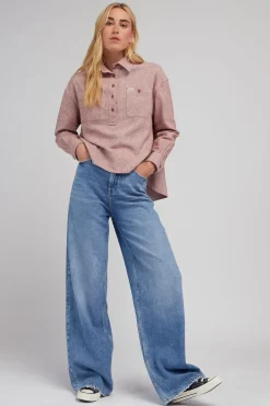 Outlet LEE Jeans Stella A Line Surf Blue Stripe