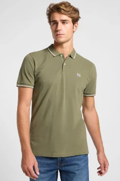 Fashion LEE Polo Pique Mercantile Green