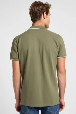 Fashion LEE Polo Pique Mercantile Green