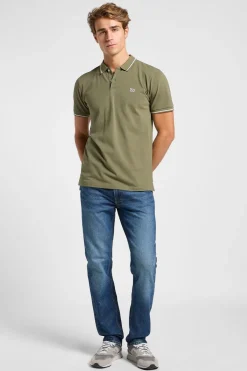 Fashion LEE Polo Pique Mercantile Green