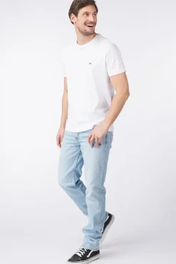 Fashion LEE T-Shirt Ss Patch Logo White-L60Ufq12