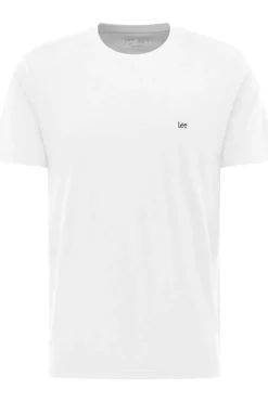 Fashion LEE T-Shirt Ss Patch Logo White-L60Ufq12